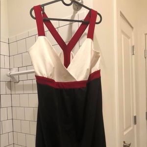 Torrid NWT black and red dress